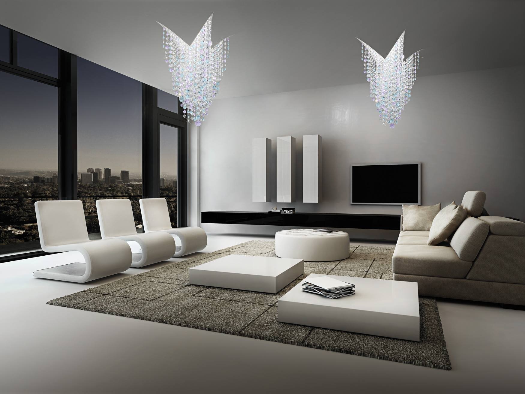 Lustra austriaca / italiana - "Fantana Luminii", imagini prezentare furnizor