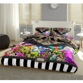 Set de lenjerie de pat “Alexandrite”, 100% satin de bumbac