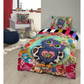 Set de lenjerie de pat “Owlong”, 100% satin de bumbac